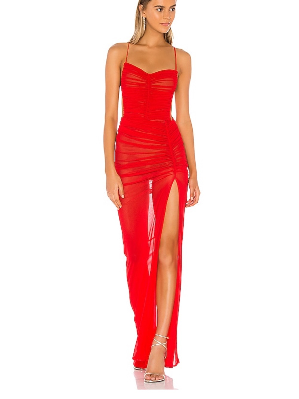Michael Costello X Revolve follie gown